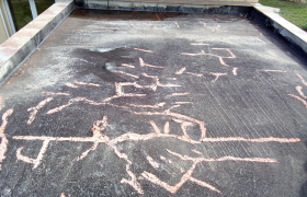 Travaux de toit terrasse reprise de l'anti-étanchité complète travaux effectués sur la commune de pourrière