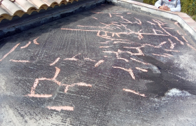Travaux de toit terrasse reprise de l'anti-étanchité complète travaux effectués sur la commune de pourrière
